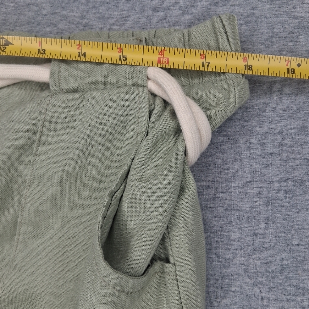 NWT It's Fashion Linen Blend Belted Pants Wide Leg Career Casual Summer Resort - Picture 13 of 15